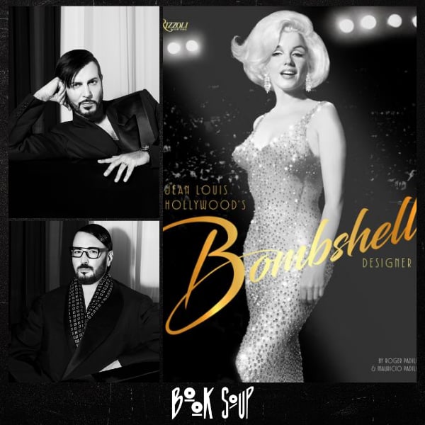 Roger & Mauricio Padilha discuss and sign Jean Louis: Hollywood's Bombshell Designer