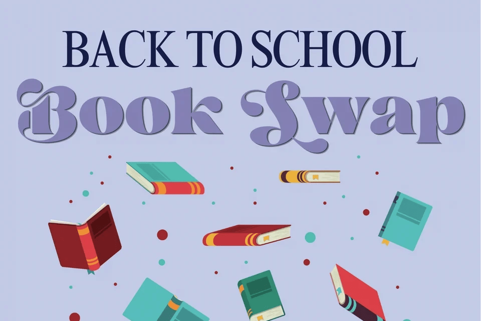 back to school book swap
