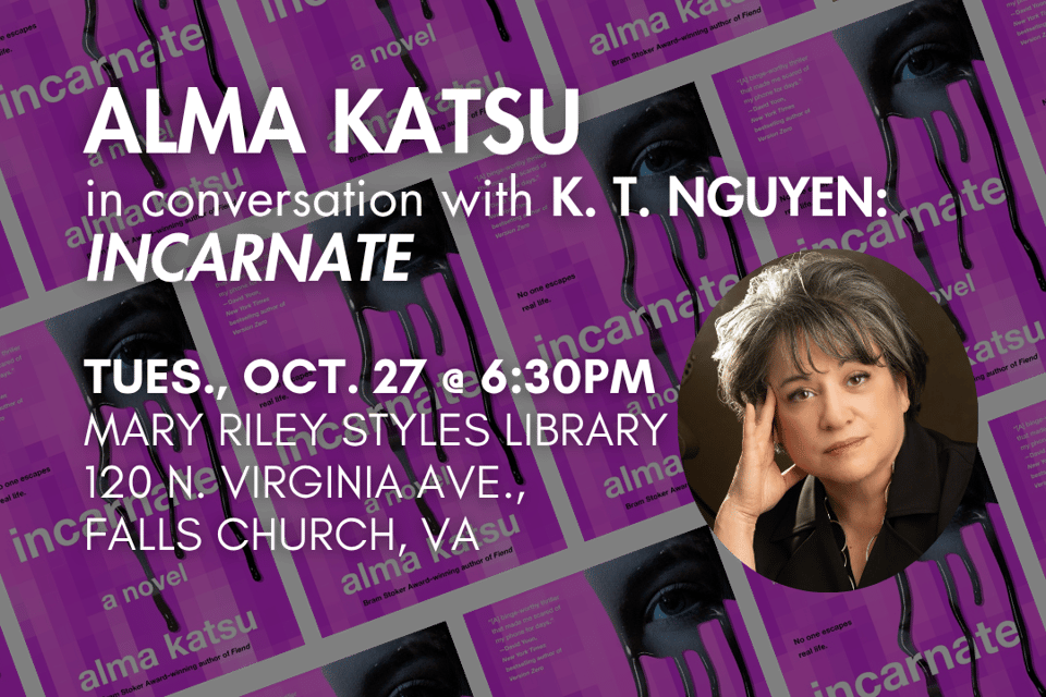 Alma Katsu event flyer