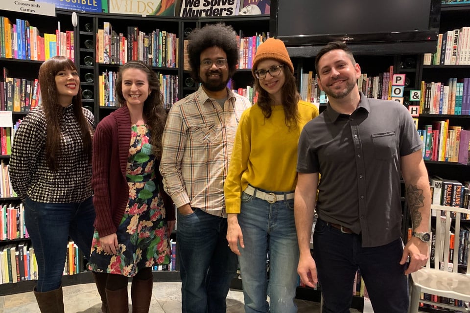 readers at a past BookCellar event