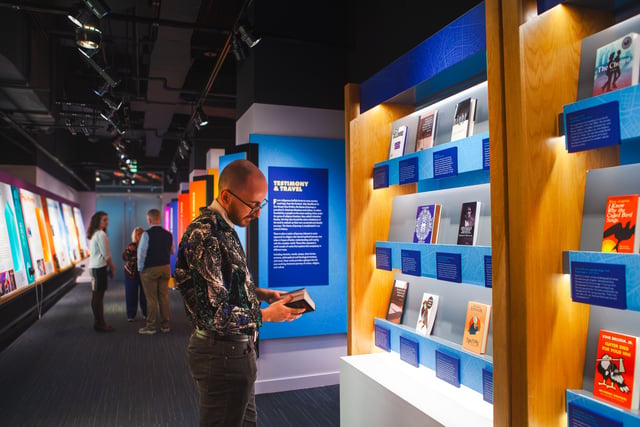 interior american writers museum