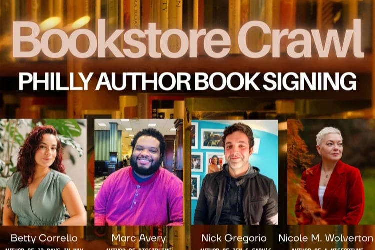 philly author signing event image