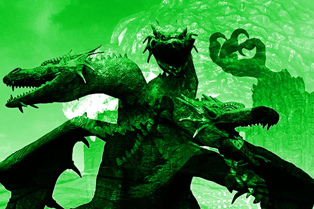 large green monster