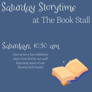 saturday storytime at book stall