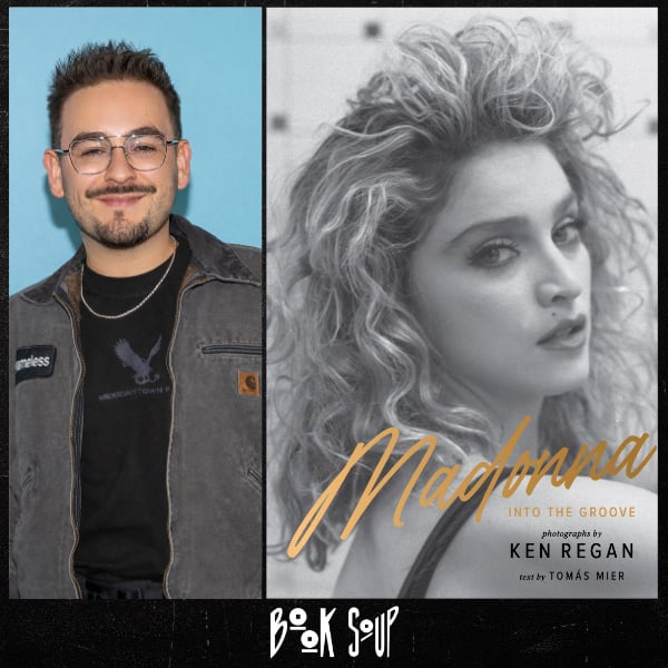 Tomás Mier discusses & signs Madonna: Into the Groove: An Intimate Portrait of the Queen of Pop