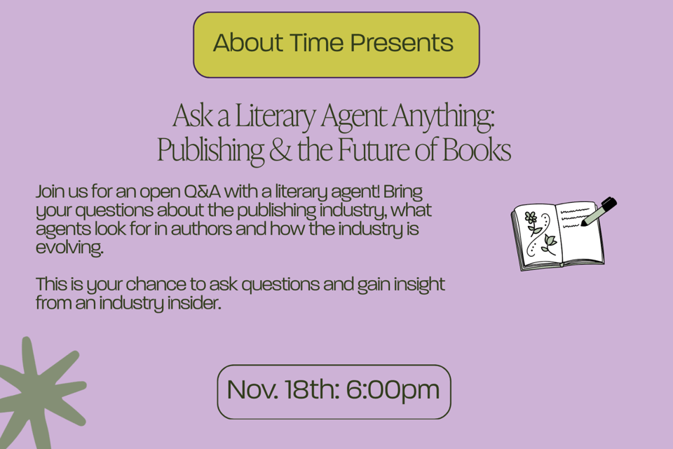 ask a literary agent event