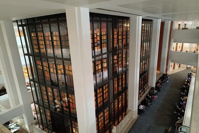 library interior