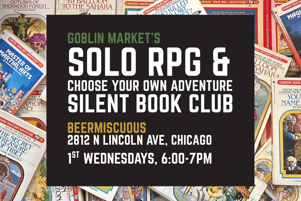 Solo RPG Silent Book Club