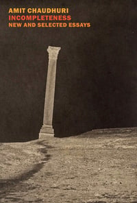 A lone column standing in a barren field