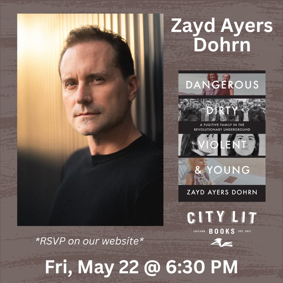 poster of Zayd Ayers Dohrn event