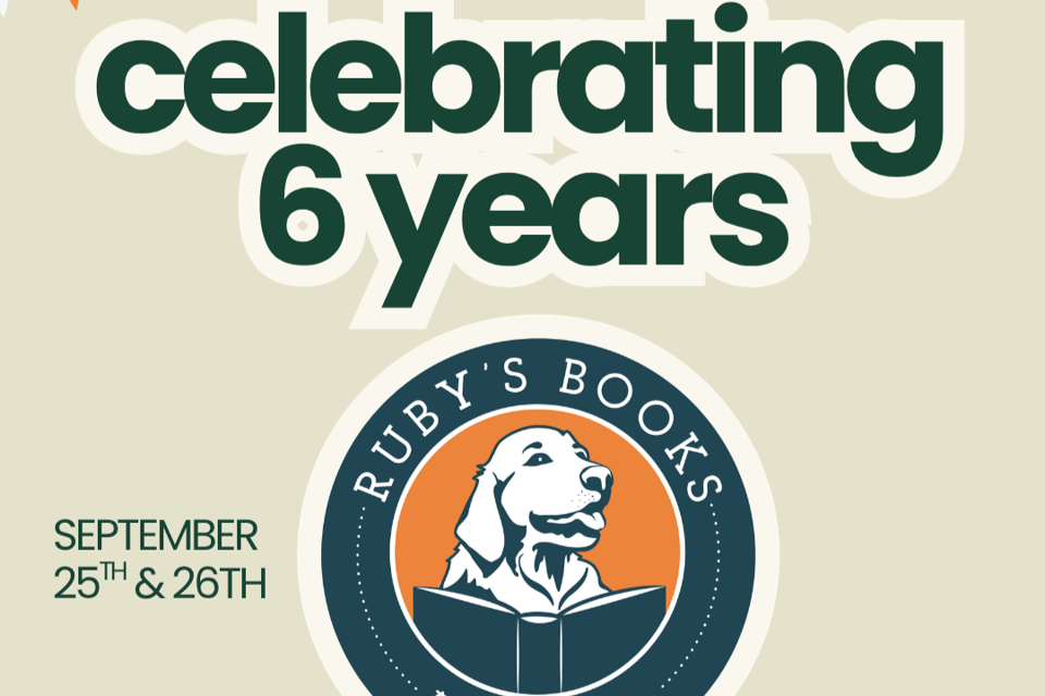 Graphic saying Celebrating 6 years!