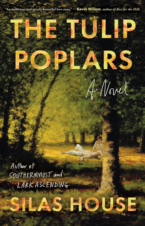 Book cover: The Tulip Poplars by House, Silas